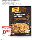 Gebratene Nudeln Typ Rind Angebote von Maggi bei GLOBUS Duisburg für 0,99 €