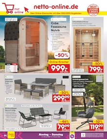 Gartenmöbel im Netto Marken-Discount Prospekt "Aktuelle Angebote" mit 54 Seiten (Krefeld)