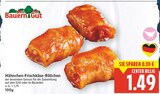 Hähnchen-Frischkäse-Röllchen von Bauern Gut für 1,49 € bei E center im Angebot Hähnchen-Frischkäse-Röllchen von Bauern Gut im aktuellen E center Prospekt
