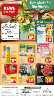 Aktueller REWE Prospekt "Dein Markt" Aktueller REWE Prospekt
