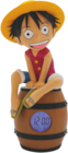 Figurine réveil lumineux Luffy sur tonneau One Piece dans le catalogue JouéClub