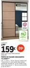 Portes de placard coulissantes "h-liseret" en promo chez E.Leclerc Portes de placard coulissantes "h-liseret" dans le catalogue E.Leclerc