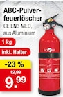 ABC-Pulverfeuerlöscher im Angebot bei Zimmermann in Wilhelmshaven ABC-Pulverfeuerlöscher Angebote von FC FP bei Zimmermann Wilhelmshaven für 9,99 €