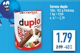 duplo bei diska im Weiden Prospekt für 1,79 €