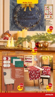 Weihnachtsdeko im aktuellen Penny Prospekt (Osnabrück) Weihnachtsdeko im Penny Prospekt "Wer günstig will, muss Penny." mit 41 Seiten (Osnabrück)