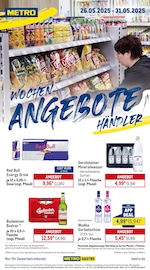 Aktueller Metro Rüggow Prospekt "Wochenangebote Händler & Monats-Mix" mit 25 Seiten