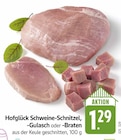 Schweine-Schnitzel Angebote von Hofglück bei E center Offenburg für 1,29 €