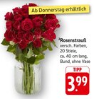 E center Seligweiler - Rosenstrauß Angebot im Prospekt Rosenstrauß bei E center im Seligweiler Prospekt für 3,99 €