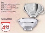 Sieb bei GLOBUS im Neubrandenburg Prospekt für 4,99 €