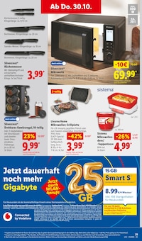 Mikrowelle im aktuellen Lidl Prospekt (Halle (Saale)) Mikrowelle im Lidl Prospekt "LIDL LOHNT SICH" mit 69 Seiten (Halle (Saale))