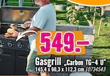 Aktuelles Gasgrill „Carbon TG-4 U“ Angebot bei Hornbach in Oldenburg ab 549,00 €