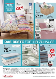 Bettwäsche im aktuellen hofmeister Prospekt (Stuttgart) Bettwäsche im hofmeister Prospekt "SAISONERÖFFNUNG" mit 20 Seiten (Stuttgart)