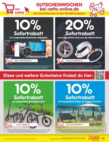 Fahrrad im Netto Marken-Discount Prospekt "Aktuelle Angebote" mit 44 Seiten (Hamm)