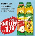 Saft im V-Markt Prospekt Saft von Pfanner im aktuellen V-Markt Prospekt für 1,19 €
