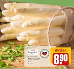 Aktuelles Weißer Spargel Angebot bei REWE in Hamburg ab 8,90 €