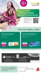 mea - meine apotheke Prospekt für Lauingen mit 4 Seiten mea - meine apotheke Prospekt für Lauingen: "Unsere Oktober-Angebote", 4 Seiten, 01.10.2025 - 31.10.2025