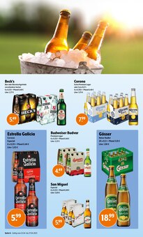 Bier im Trink und Spare Prospekt "Aktuelle Angebote" mit 8 Seiten (Hürth)