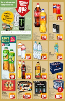 Monster Energy im REWE Prospekt "Dein Markt" mit 32 Seiten (Kassel)