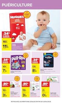 Promotion Couches dans le prospectus Carrefour, valable du 07/04/2026 au 20/04/2026 Promo Couches dans le catalogue Carrefour du moment à la page 51