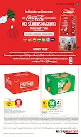 Promos Coca-Cola dans le catalogue "EN GROS, C'EST MOINS CHER" de Intermarché Super Coca-Cola en promo dans le catalogue Intermarché Super à la page 43