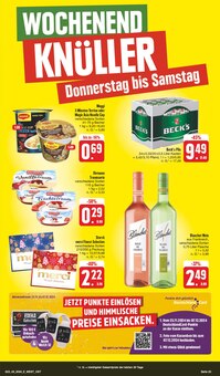 Bier im EDEKA Prospekt "Wir lieben Lebensmittel!" mit 24 Seiten (Suhl)