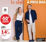 Pantalon adulte à Super U dans Nalliers Pantalon adulte à Super U dans Nalliers