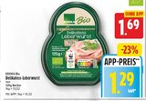 Delikatess-Leberwurst von EDEKA Bio im aktuellen E center Prospekt