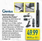 Handstaubsauger "Invictus One Primus" Angebote von Genius bei diska Coburg für 49,99 €