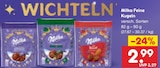 Feine Kugeln von Milka für 2,99 € bei Netto Marken-Discount im Angebot Feine Kugeln von Milka im aktuellen Netto Marken-Discount Prospekt
