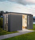 Gerätehaus Neo 4D Dunkelgrau-Metallic mit Doppeltür Angebote von Biohort bei OBI Siegen für 4.449,00 €