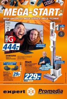 Fernseher im expert Prospekt "Top Angebote" mit 12 Seiten (Warendorf)