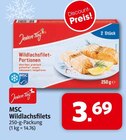 MSC Wildlachsfilets im Angebot bei Markant Nordwest in Osnabrück MSC Wildlachsfilets Angebote von Jeden Tag bei Markant Nordwest Osnabrück für 3,69 €