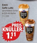 Tasse im V-Markt Prospekt Caffé Latte von Emmi im aktuellen V-Markt Prospekt für 1,11 €