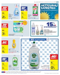 Prix et réduction Désodorisant dans le prospectus Carrefour Market en cours Offre Désodorisant dans le catalogue Carrefour Market du moment à la page 53