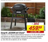 Aktuelles Gasgrill Q2200N mit Stand Angebot bei toom Baumarkt in Paderborn ab 459,99 €