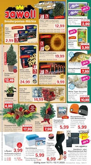 Jawoll Prospekt Sonderposten-Märkte mit 12 Seiten