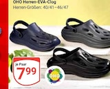 GLOBUS - Herren-EVA-Clog Angebot im Prospekt Herren-EVA-Clog bei GLOBUS im Prospekt "" für 7,99 €