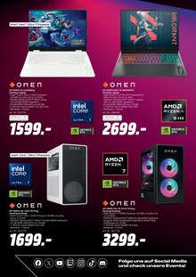 Notebook im MediaMarkt Saturn Prospekt "DAS ZUHAUSE FÜR ECHTE GAMER & CREATOR" mit 12 Seiten (Köln)