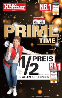 Höffner Prospekt 171 JAHRE POLSTER POWER mit 4 Seiten