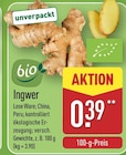 Ingwer im Angebot bei ALDI Nord in Halle Ingwer Angebote bei ALDI Nord Halle für 0,39 €