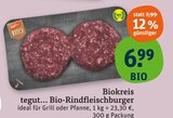 Bio-Rindfleischburger im Angebot bei tegut in Bietigheim-Bissingen Bio-Rindfleischburger Angebote von Biokreis bei tegut Bietigheim-Bissingen für 6,99 €