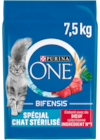 Croquettes Pour Chat Adulte Stérilisé Purina One à 20,20 € dans le catalogue Auchan Hypermarché