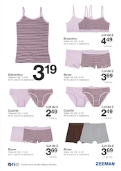 Promos Boxer Homme dans le catalogue "ZEEMAN" de Zeeman Boxer Homme en promo dans le catalogue Zeeman à la page 23