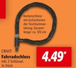 Fahrradschloss Angebote bei Lidl Velbert für 4,49 €