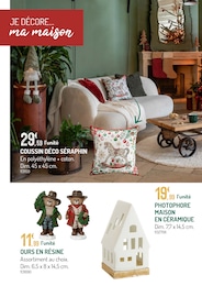 Prix et réduction Coussin dans le prospectus Botanic en cours Offre Coussin dans le catalogue Botanic du moment à la page 9