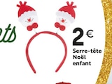 Serre-tête Noël enfant dans le catalogue Maxi Bazar