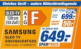 QLED TV GQ55Q80DATXZG im Angebot bei expert in Regensburg QLED TV GQ55Q80DATXZG Angebote von Samsung bei expert Regensburg für 649,00 €