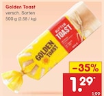 Aktuelles Golden Toast Angebot bei Netto Marken-Discount in Magdeburg ab 1,19 €