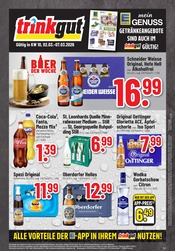 EDEKA Supermarkt Prospekt der aktuellen Woche mit 2 Seiten, gültig von 02.03.2026 bis 07.03.2026, in Wiesbauer und Umgebung Aktueller EDEKA Supermarkt Prospekt in Wiesbauer und Umgebung, "Aktuelle Angebote" mit 2 Seiten, 02.03.2026 - 07.03.2026