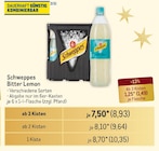 Bitter Lemon von Schweppes im aktuellen Metro Prospekt für 8,93 €